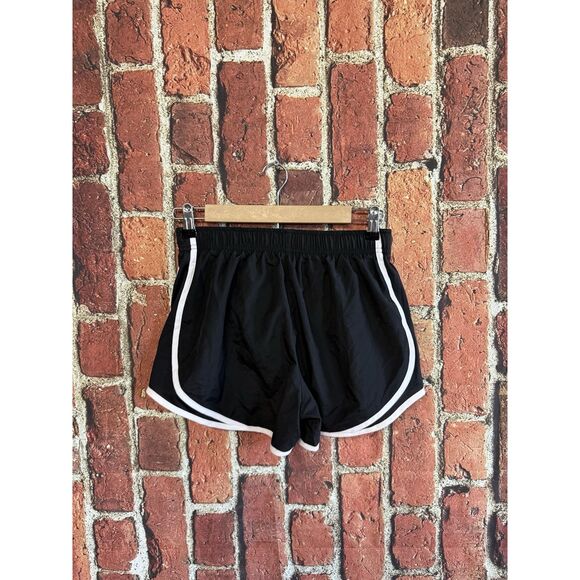Nike Womens Black Lined Running Shorts Dri-Fit w/ Drawstring Size Small - Picture 2 of 3